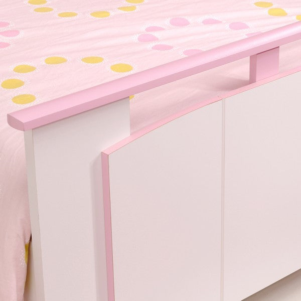 Kinderbett Biotiful Parisot 90*200 cm weiß - rosa