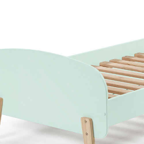 Einzelbett Cameron Vipack inklusive Rolllattenrost aus hochwertigem MDF Holz Retro-Design in 90*200 cm