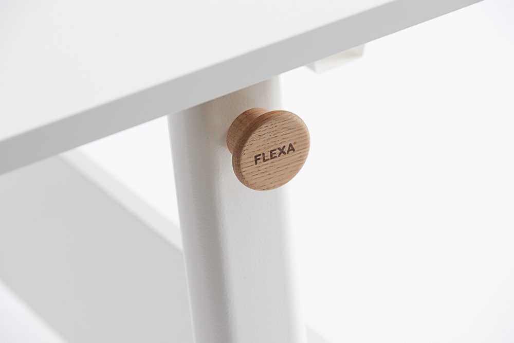 FLEXA STUDY MOBY - höhenverstellbarer Schreibtisch